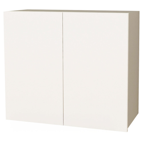 Kitchen Wall Cabinet 600mm Flat Pack - Matte White
