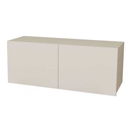 Kitchen Over Fridge Cabinet 800 x 480mm Flat Pack - Gloss White