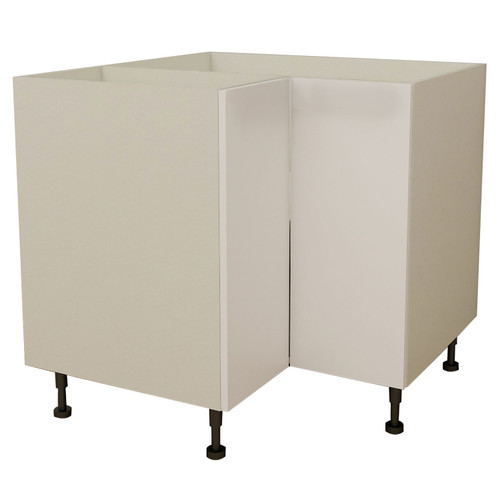 Kitchen Base Corner Cabinet 888 x 888mm - Gloss White