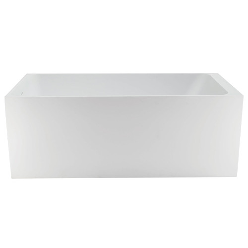Avora Freestanding Stone Bathtub 1500mm - Matte White