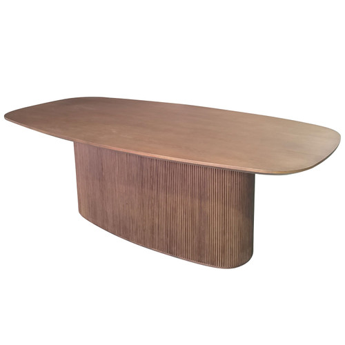 Zen Catania Dining Table 2200mm - Dark Oak