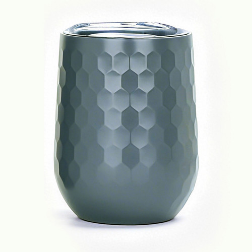 Stainless Steel Insulated Wine Tumbler - Grey