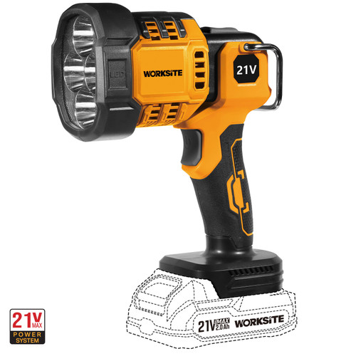 LED Work Light 21V - SKIN ONLY - EXCLUDES BATTERY AND CHARGER