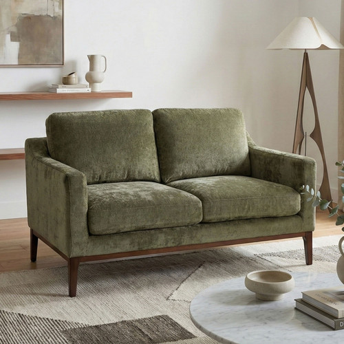 Hugo 2 Seater Sofa 1450mm Olive