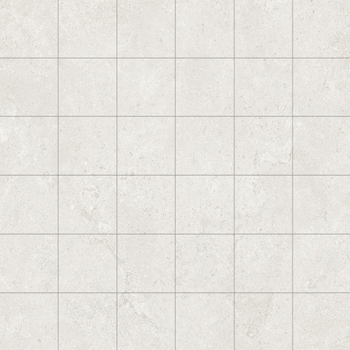 Portland Porcelain Mosaic Tiles 300 x 300mm - 48mm x 36 (6x6) Cream