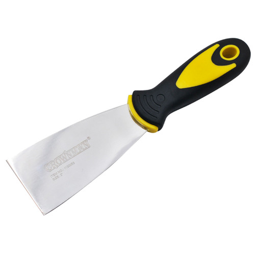 Stainless Steel Scraper with TPR Handle