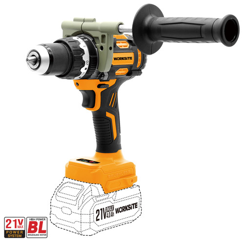 Brushless Hammer Drill 13mm 21V 150N·m - SKIN ONLY - EXCLUDES BATTERY AND CHARGER