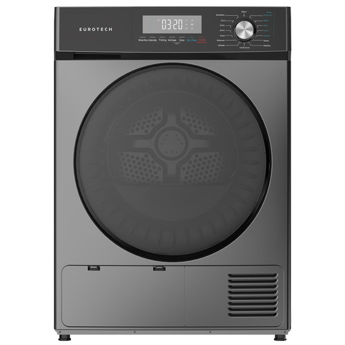 Flow Heat Pump Dryer Grey 9kg