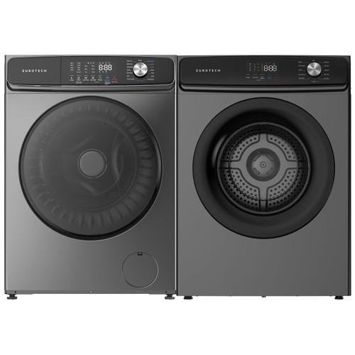 Wave 10kg Washer and 8kg Vented Dryer Combo - Grey