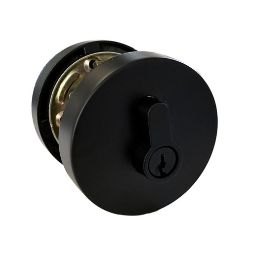 Single Cylinder Deadbolt - Matte Black