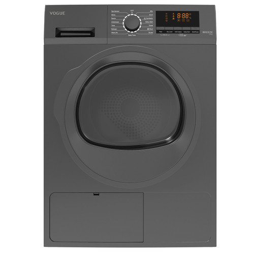 Breeze Heat Pump Dryer Grey - 9kg