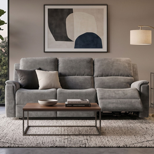 Arthur Recliner 3 Seater Sofa 1030mm Dark Grey