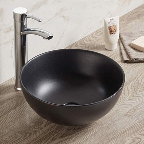 Vogue Art Vessel Basin 358mm Matte Black