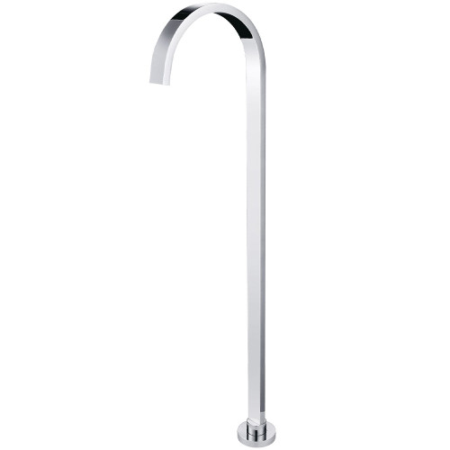 Vogue Floor Mounted Bath Filler 35mm Chrome