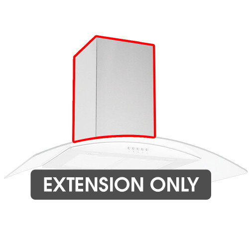 Vogue Rangehood Chimney Extension 40cm Stainless Steel