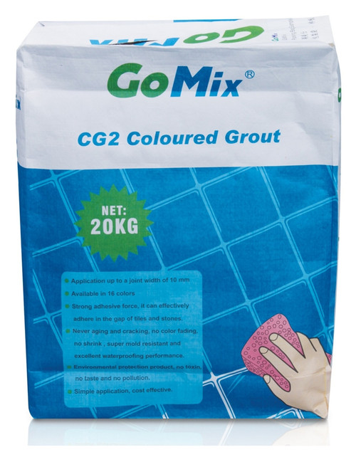 GoMix Tile Grout Grey 20kg