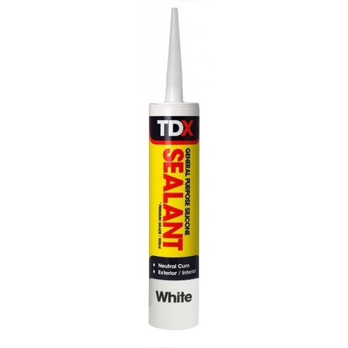 TDX General Purpose Silicone Sealant - White