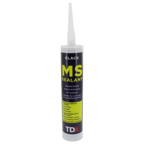 TDX MS Silicone Sealant - Black