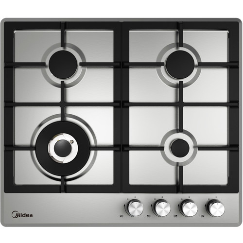 Midea Gas Cooktop 60cm SS - Side Controls