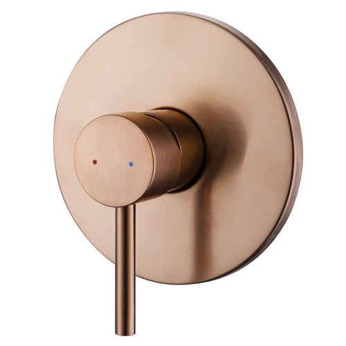 Vogue Linear Shower Mixer - Brushed Copper