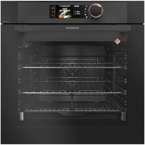 De Dietrich Absolute Black Pyrolytic Wall Oven 60cm - 12 Function (DOP8786A)