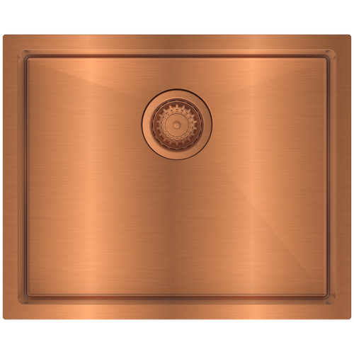 Carysil Single Bowl Sink Insert Brushed Copper - 550 x 450mm