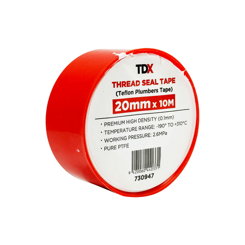 TDX Thread Seal Tape - 20mm x 10M