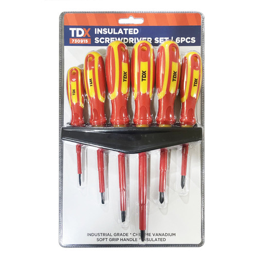 TDX Insulated Screwdriver Set - 6pcs