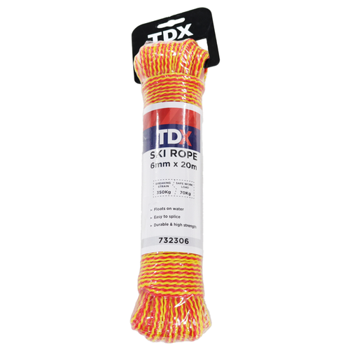 TDX Ski Rope -  6MM x 20M