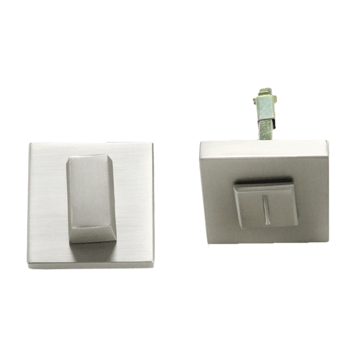 TDX Privacy Bolt Set Square - Brushed Nickel