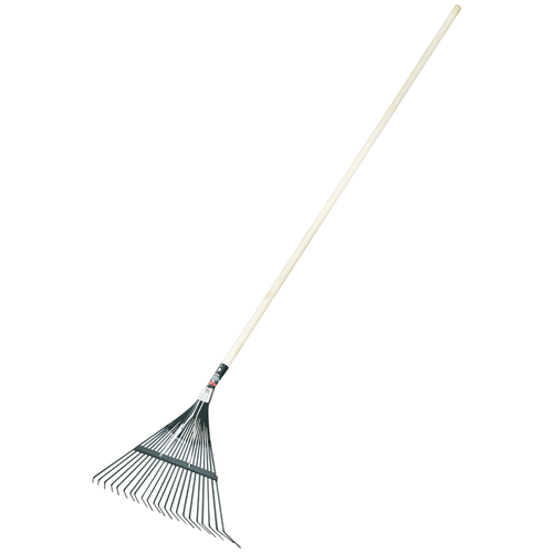 TDX Heavy Duty Steel Leaf Rake - 22 Teeth