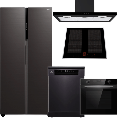 Master Kitchen Black Appliance Package - K3