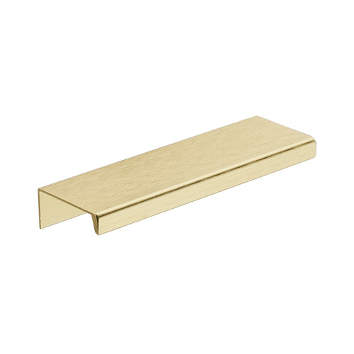 Klässich Cabinetry Pull Extended Brushed Brass - W 100mm X D 32mm