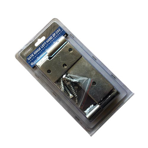 Fixworx Gate Hinge R/Hand Zinc Plated 150mm - Pack of 2