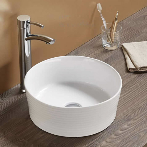 Vogue Vessel Basin Glossy White - 358mm