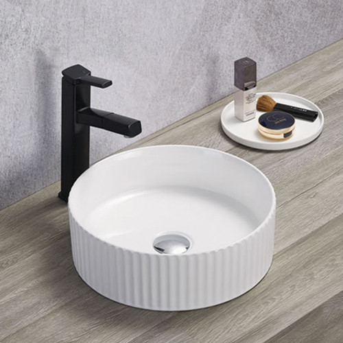 Vogue Vessel Basin Glossy White - 360mm