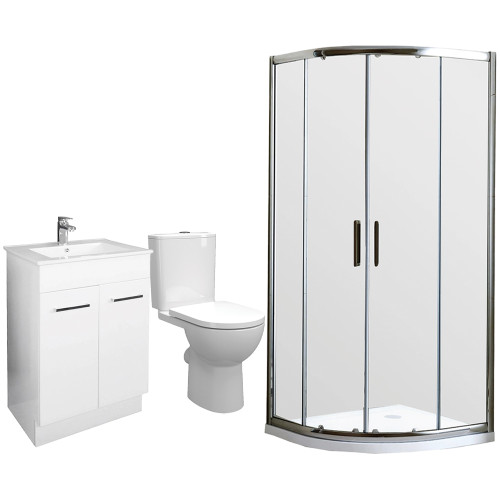 Standard Arco 900mm Complete Bathroom Combo