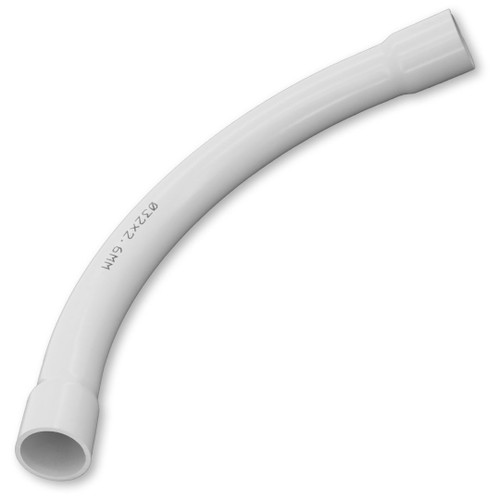 Electrical Sweep Bend 32mm x 88° GREY