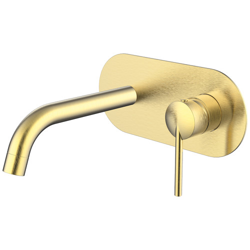 Klässich Linear II Concealed Basin Mixer - Brushed Brass
