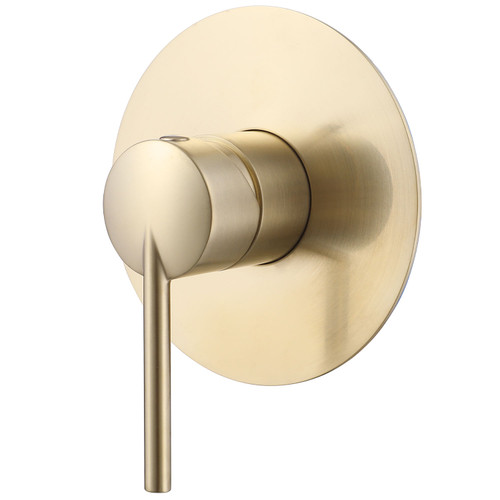 Klässich Linear II Shower Mixer - Brushed Brass