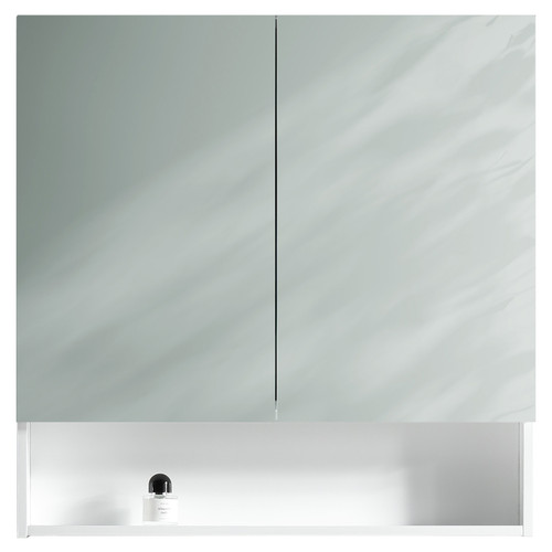 Fremont Mirror Cabinet 800mm - White Glossy