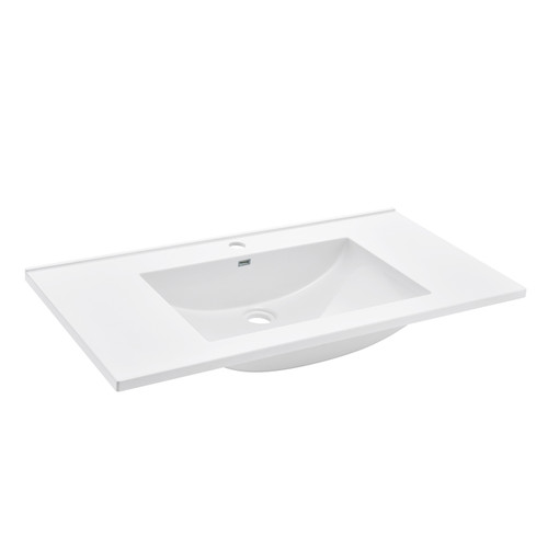 SMC Vanity Top White - 900mm