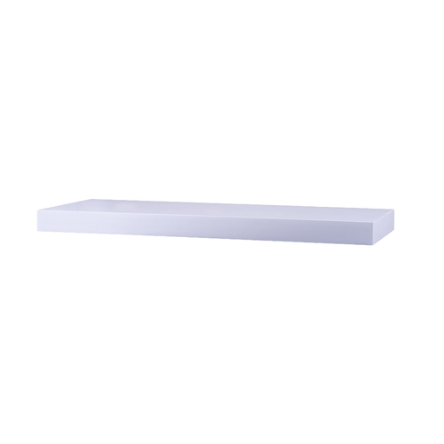 900mm Floating Shelf - White Gloss