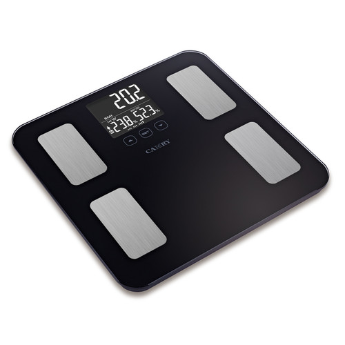 Premium Body Composition Scale with LCD - Black