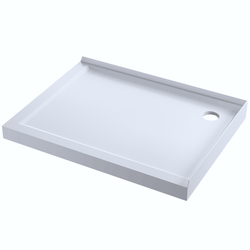 1200mm Rectangle Shower Tray Corner Waste - RHS