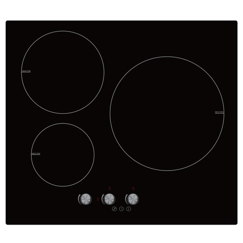60cm Induction Cooktop with Boost and Knob Control