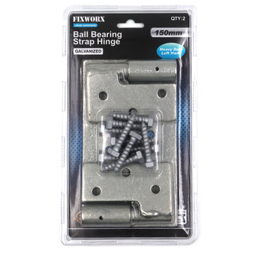 Ball Bearing Strap Hinge LHS 150mm - Pack of 2