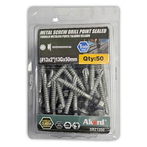 Roofing Screws 50mm HEX C4 - Pack of 50
