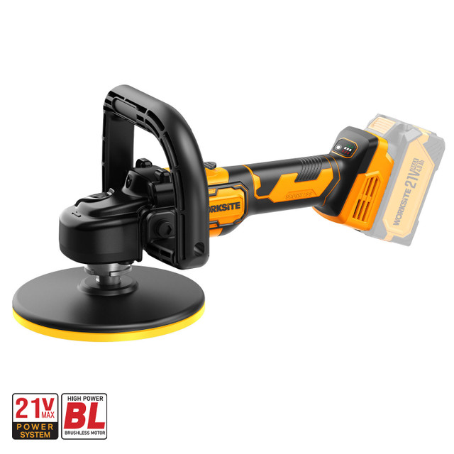 21V Car Polisher Electric Polisher Automobile Waxing Wood Sanding Rust Removal Tool 6 Gears Electric Auto Polishing Machine