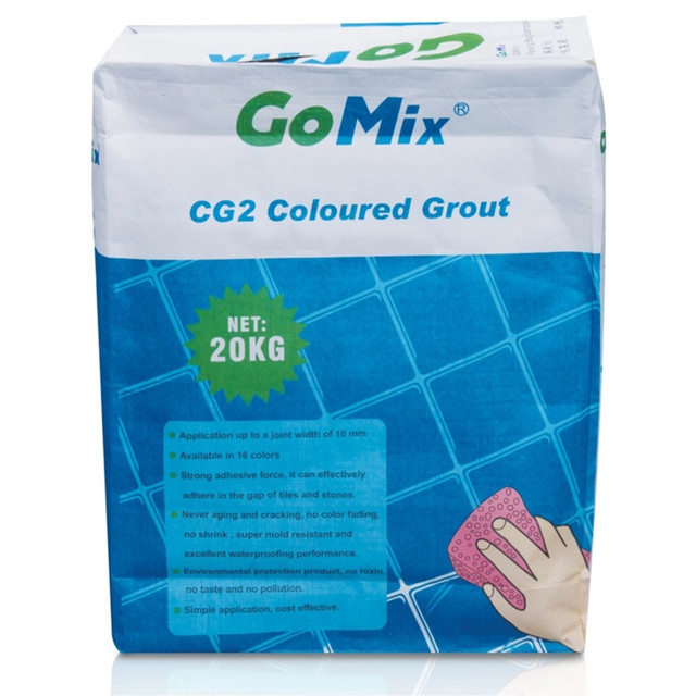 GoMix Tile Grout Black 20kg